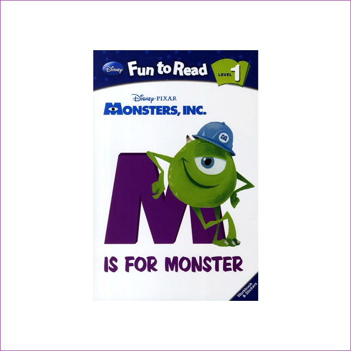 Disney Fun to Read 1-18+  M Is for Monster (Monsters, Inc