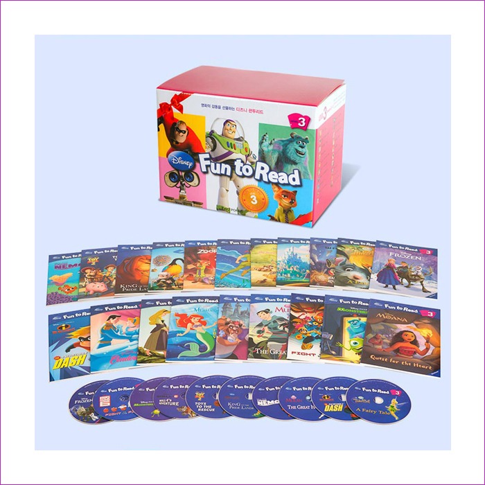 Disney Fun to Read 3단계 Full Set (CD판 20종)