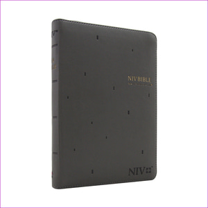 [그레이] NIV Bible New International Version - 중(中) 단본 색인 지퍼