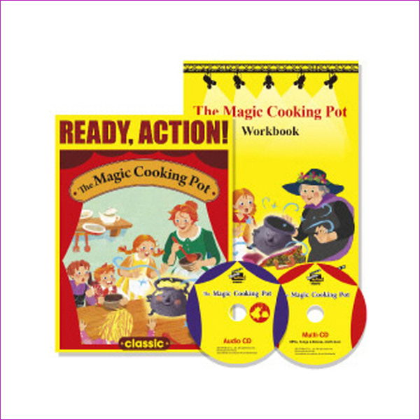Pack-Ready Action Classic(Low): The Magic Cooking Pot [SB+WB+CD](CD2장포함)(전2권)