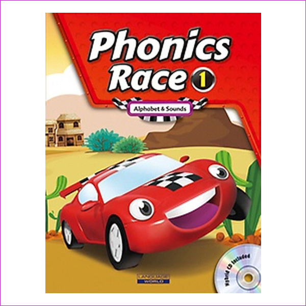 Phonics Race 1 (StudentBook + WorkBook + CD)