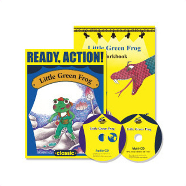Pack-Ready Action Classic(Mid): Little Green Frog [SB+WB+CD](CD2장포함)(전2권)