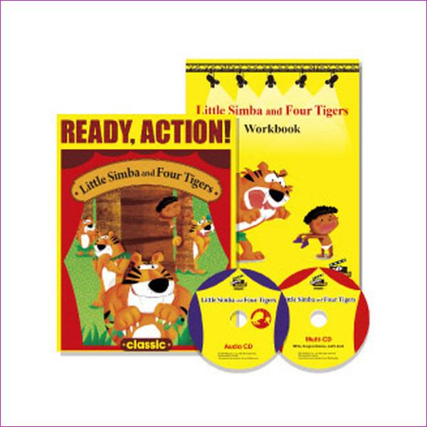 Pack-Ready Action Classic(Low): Little Simba and Four Tigers [SB+WB+CD](CD2장포함)(전2권)
