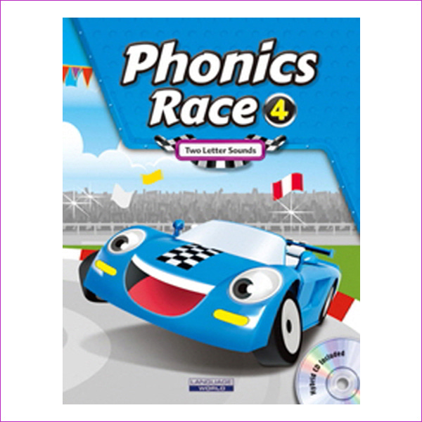 Phonics Race 4 (StudentBook+WorkBook+CD)