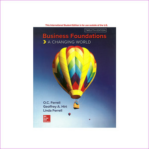 사업 기반 - 변화하는 세상 (12e) : Business Foundations - A Changing World (12e)